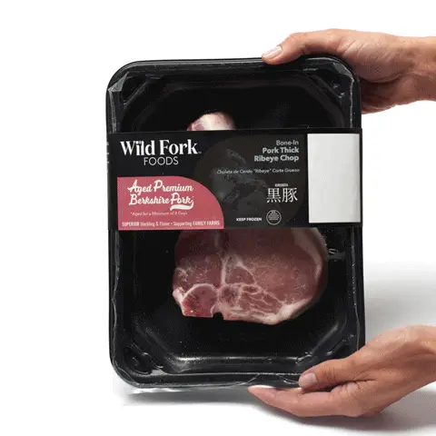 10 WFF GIF 10 Berkshire Pork Ribeye - Square - 1 1 Gif