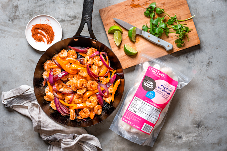FreezerStaples KeyWestPinkShrimpBag Dish 1920 px / 1280 px png